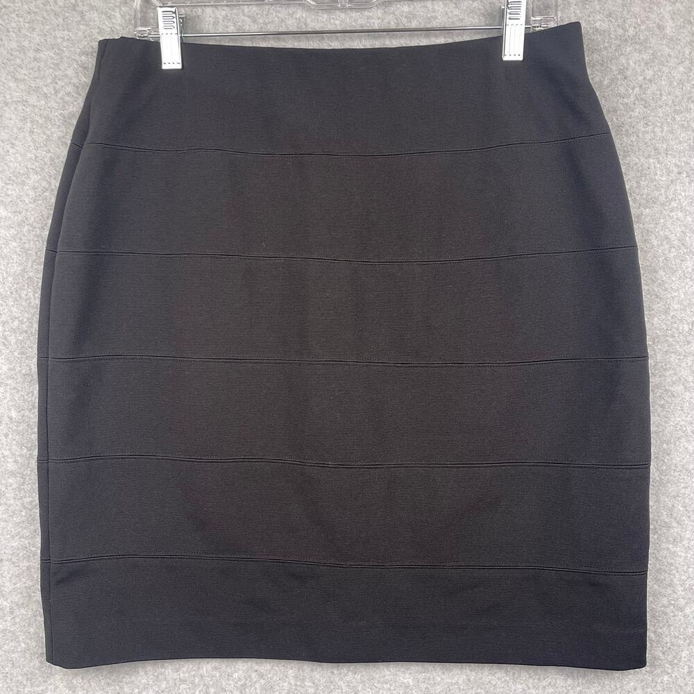 Alfani Black BodyCon Skirt Size Large